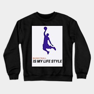 Basketball design Crewneck Sweatshirt